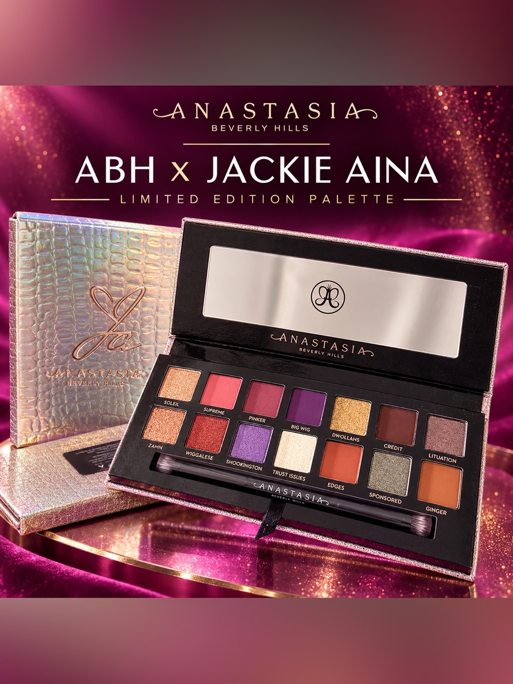 Anastasia Beverly Hills x Jackie Aina Limited-Edition Eyeshadow Palette.